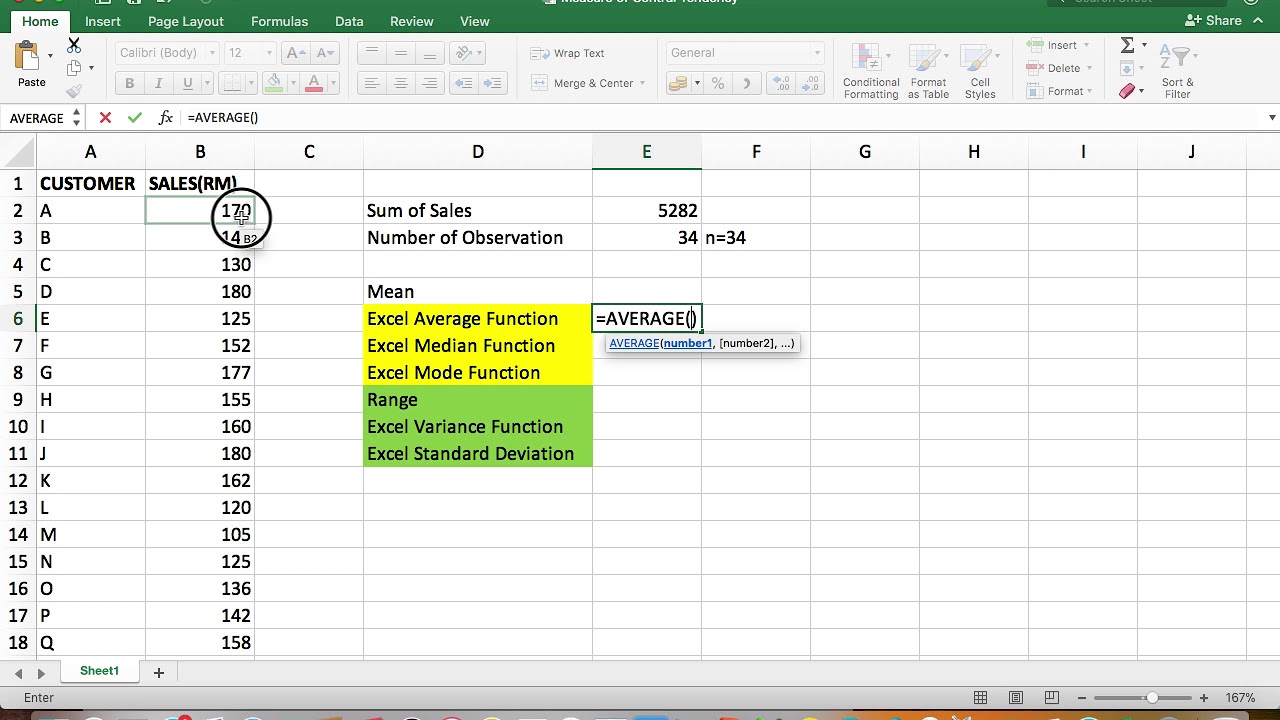 CHAPTER 4 DESCRIPTIVE STATISTICS / MEASURE OF CENTRAL TENDENCY - YouTube