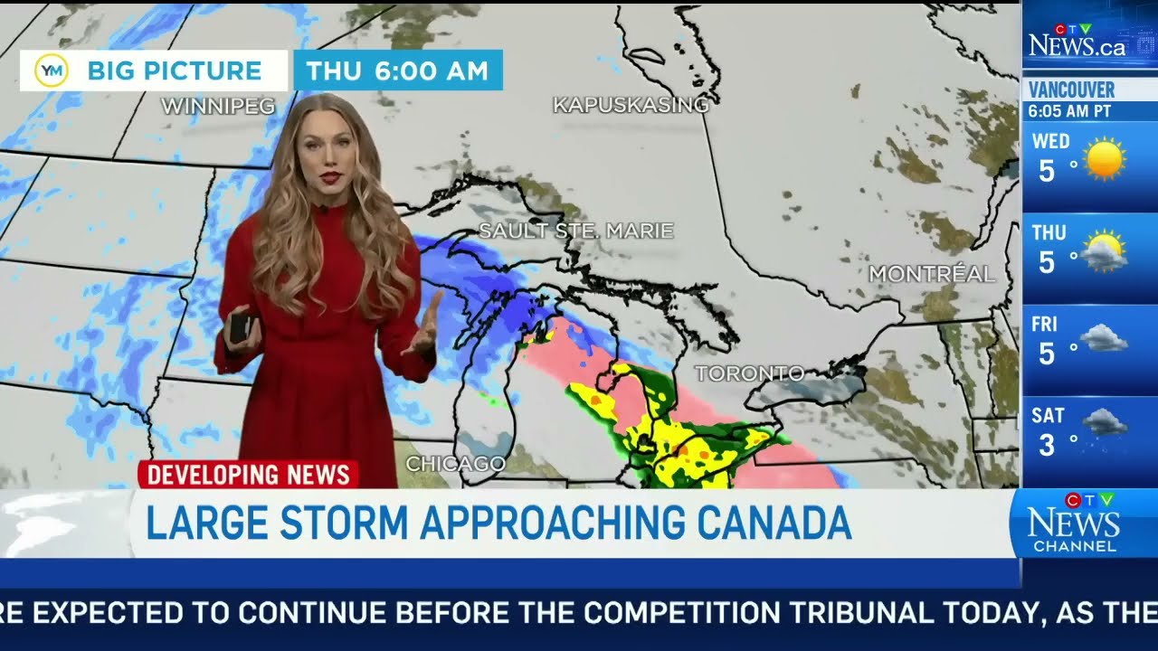 'Loads of snow forward of us' | Major winter storm in Canada