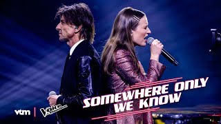 Rosann &amp; Koen - &#39;Somewhere Only We Know&#39; | Liveshow 3 | The Voice van Vlaanderen | VTM