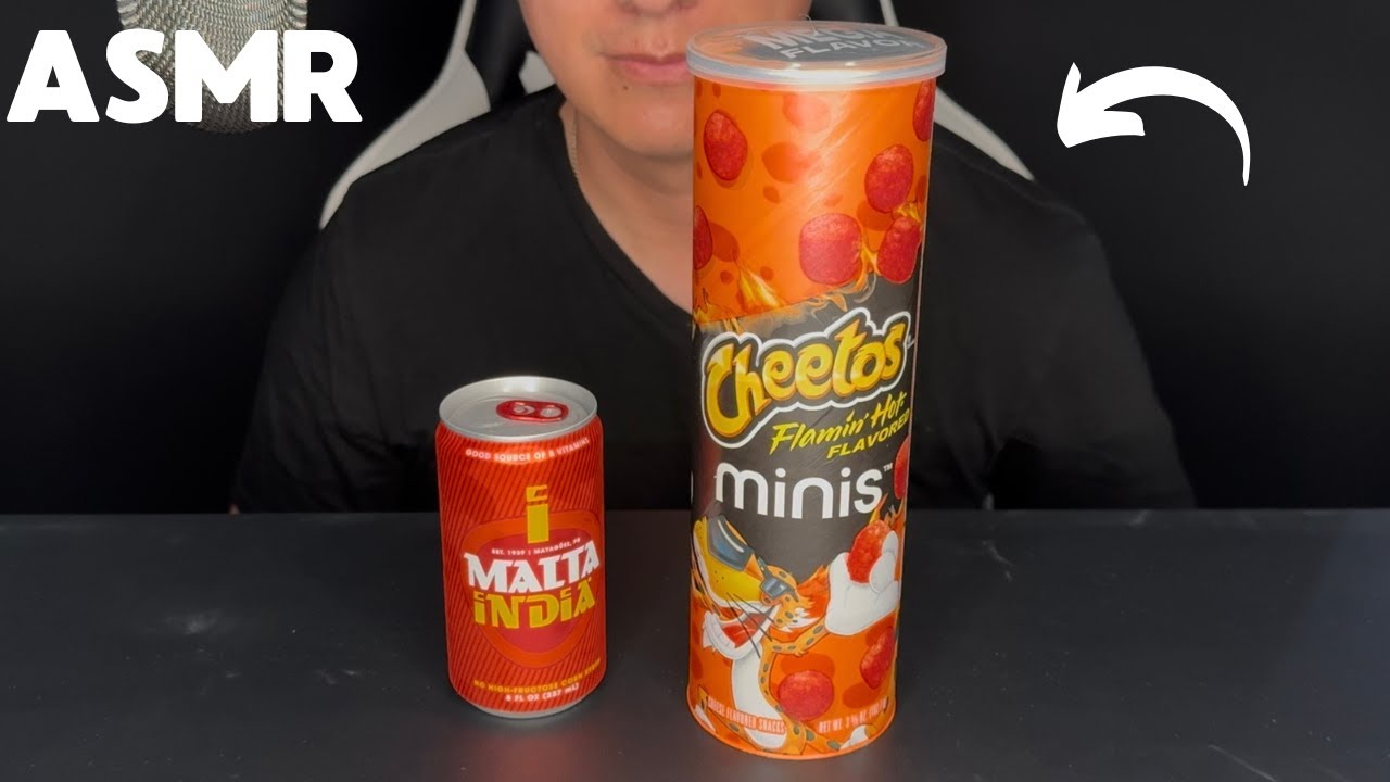 Cheetos Minis sabor Flamin Hot - ASMR