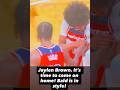 Jaylen Brown. It’s time to come on home! Bald is in style! #nba #basketball #celtics