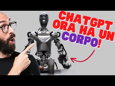 Questo robot vede, sente e parla grazie a ChatGPT [Figure 01]