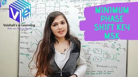 L 12 | MSK | Minimum Shift Key | Digital Communication | Vaishali Kikan