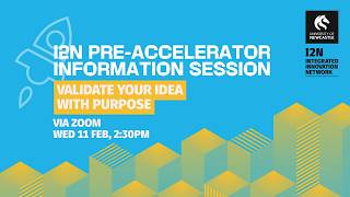 I2N Pre Accelerator Information Session 2026