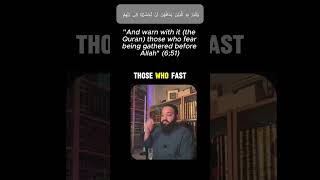 Ever wondered why the righteous fear standing before Allah?