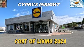 Cost of Living in Cyprus 2024 - Supermarket Shopping. screenshot 4