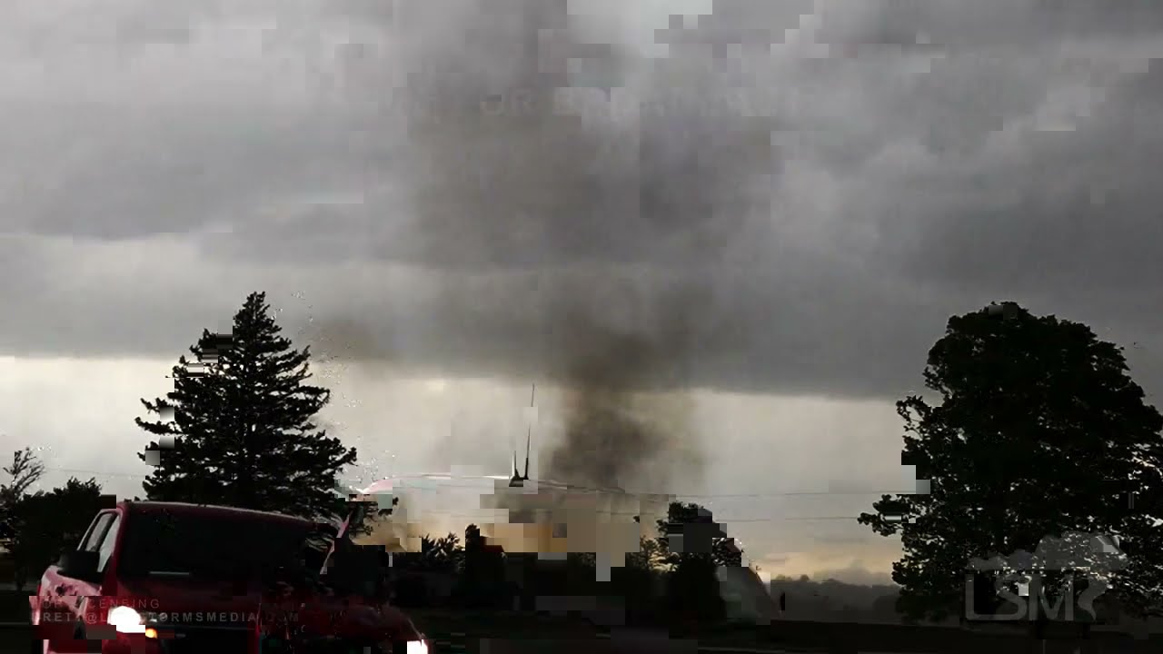 05-03-2021 Arenzville, IL - Close Range Tornadoes, Extreme Winds, Multiple Tornadoes, Cyclic Storm