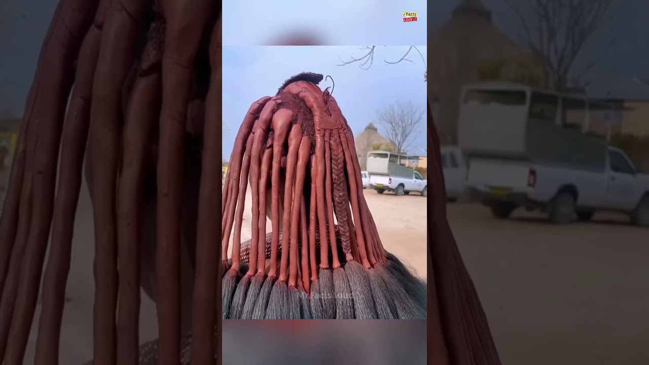 ancient marriage customs of the Himba tribal women. 