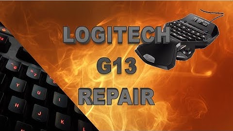 Logitech G13: Repairing The Ultimate Gaming Accessory #logitech #gaming