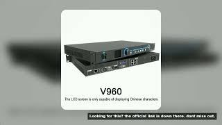 High Definition Novastar V960 Dual screen one piece video processor for full color LED display contr