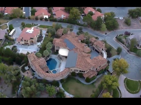 Sunset Paramotor Flight Over 12 Million Dollar Home In St George Utah Youtube