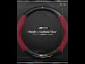 Car Turn fur Carbon Fiber Steering Wheel Cover For BMW M Performance F20 F22 F30 F32 F10 F13 F80 ...