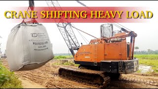 Risky Load || Crane Shifting Heavy Load || High Load || Moving Earth