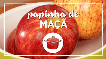 Qual a melhor forma de dar maçã para bebê?