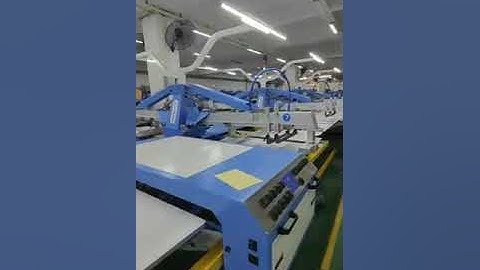 Oval automatic screen printing machine, T-shirt printing machine manufacturer