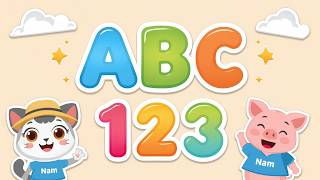 Preschool Learning activities for 3 year olds at home | Learn ABC Phonics Shapes Numbers Colors 🌈