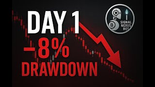 FTMO $200k Challenge | Day 1 Recovering Losses on US30 | –8% Drawdown Recovery Timelapse
