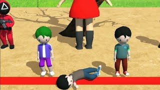 🕗🕟😠Red Light Green Light All Level Gameplay Android Run Games Girls #53 screenshot 4