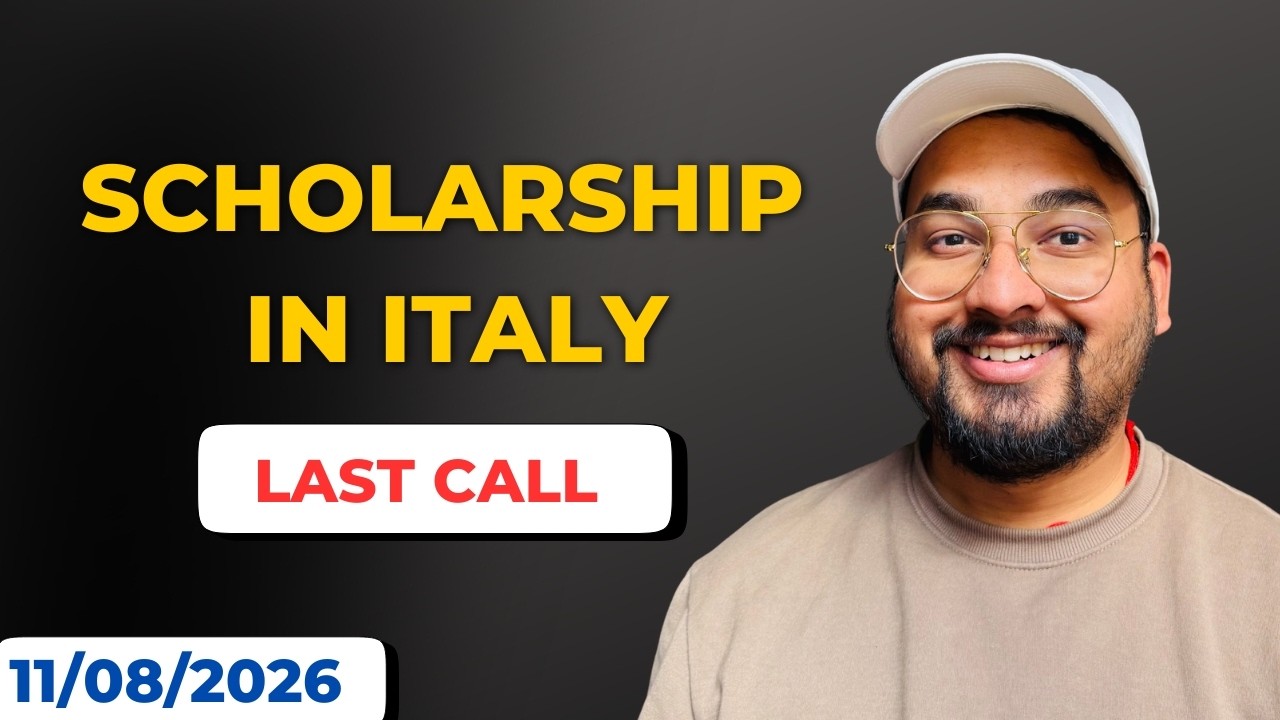 Scholarship Updates in Italy 2026 | Apply Now