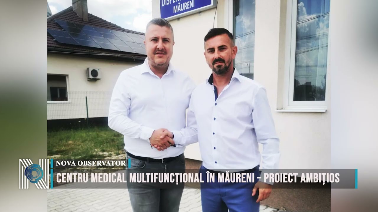 Centru Medical Multifuncțional în Măureni – proiect ambițios Centru Medical Multifuncțional în Măureni – proiect ambițios