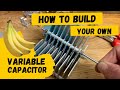 HAM RADIO: Building a Variable Capacitor, DIY Capacitor, Magnetic Loop