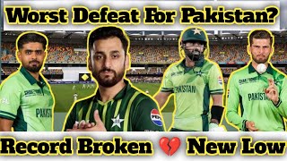 Another Low For Pakistan New Records Broke Lost To 10Th Ranked Team