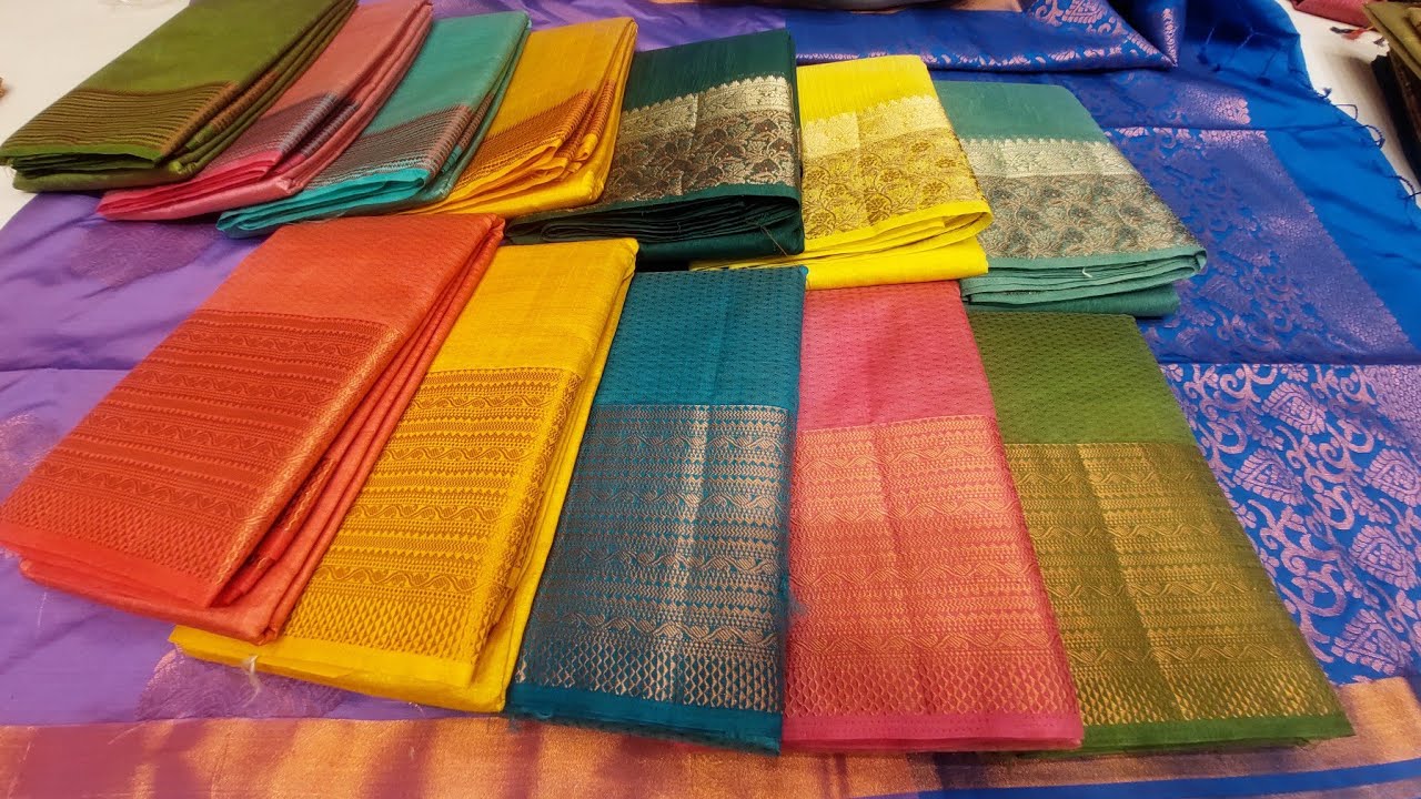 chickpet Bangalore super wholesalers fancy and designer collection |single saree & courier available