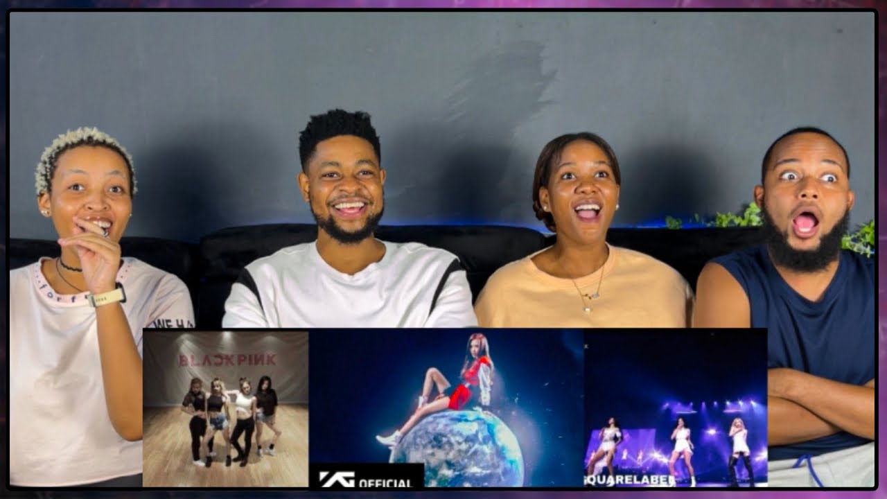 Our Reaction To BLACKPINK - '휘파람 (WHISTLE)' M/V + DANCE PRACTICE + Live Perfomance