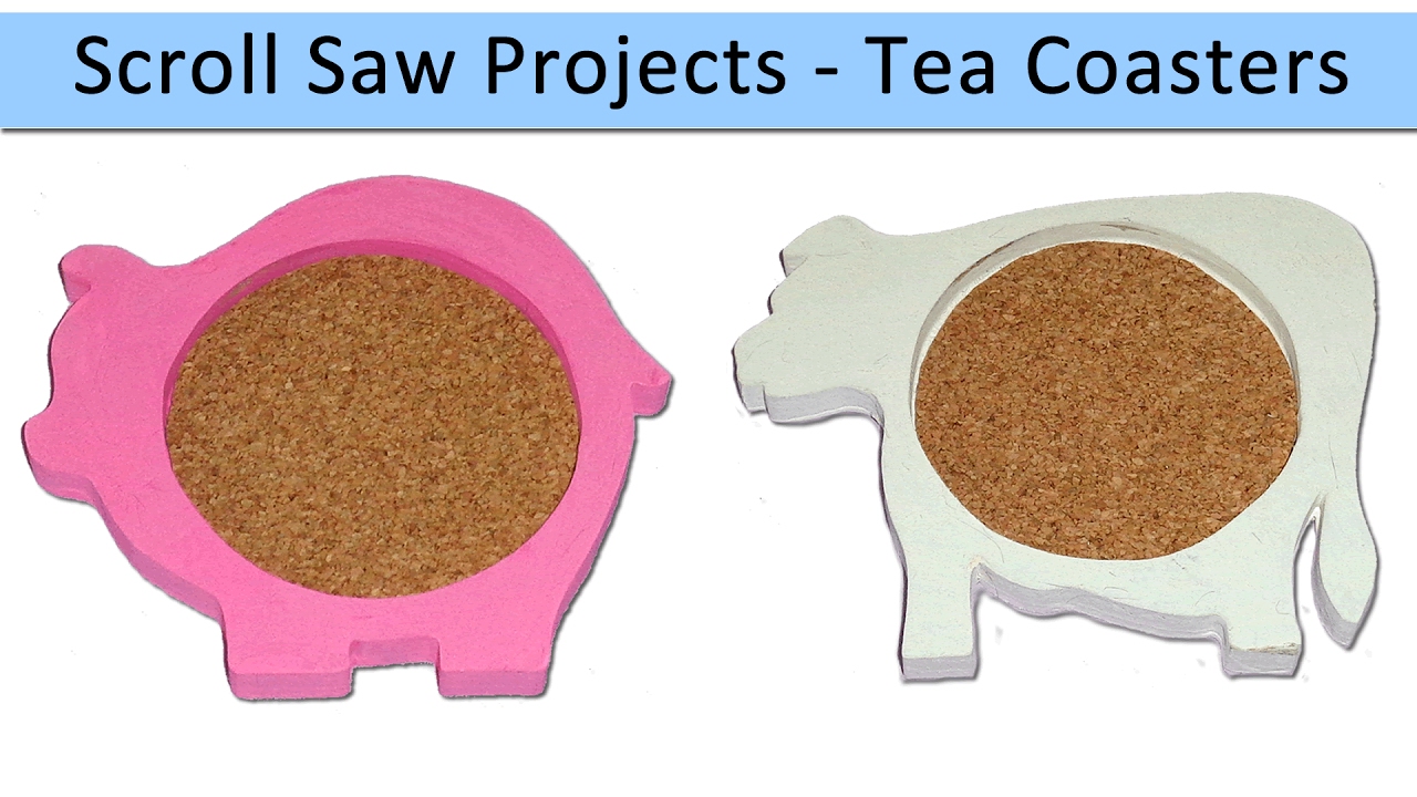 Scroll Saw Projects - Tea Coasters