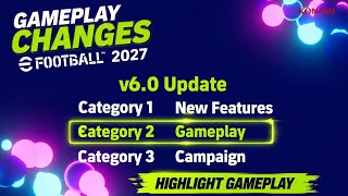NEW Gameplay Changes😱 eFootball 2027- GK BUFFED, DYNAMIC VOLLEY & More |eFootball 2027 Update 