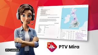 Officiel | Découvrez PTV Mira | Votre experte IA dédiée à l'optimisation du transport