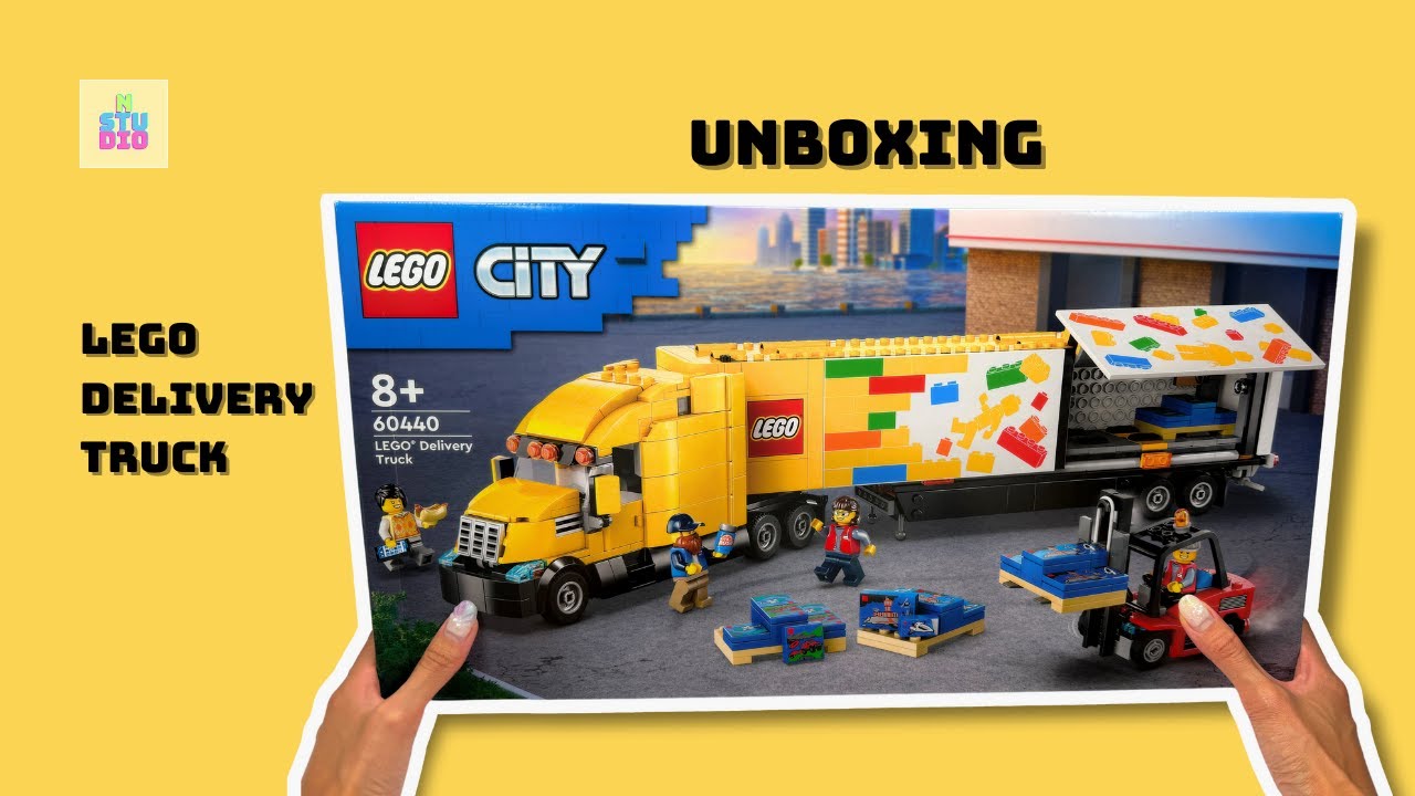 レゴ】レゴシティ きいろの配送トラック(60440)開封・レビュー❣️LEGO