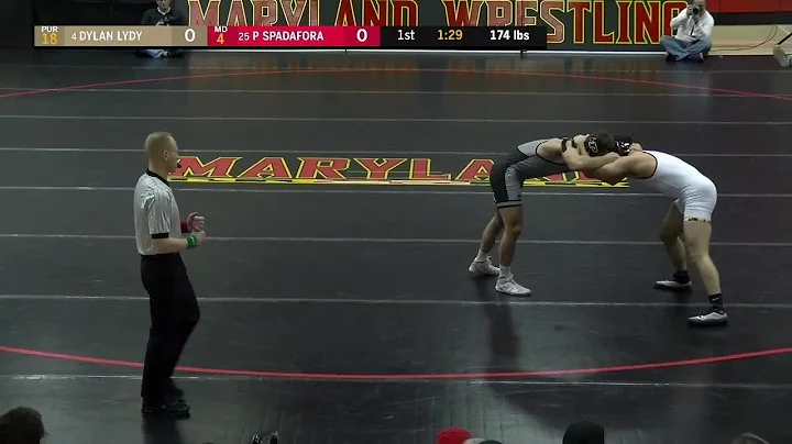 174 LBS: #4 Dylan Lydy (Purdue) vs. #25 Philip Spa...