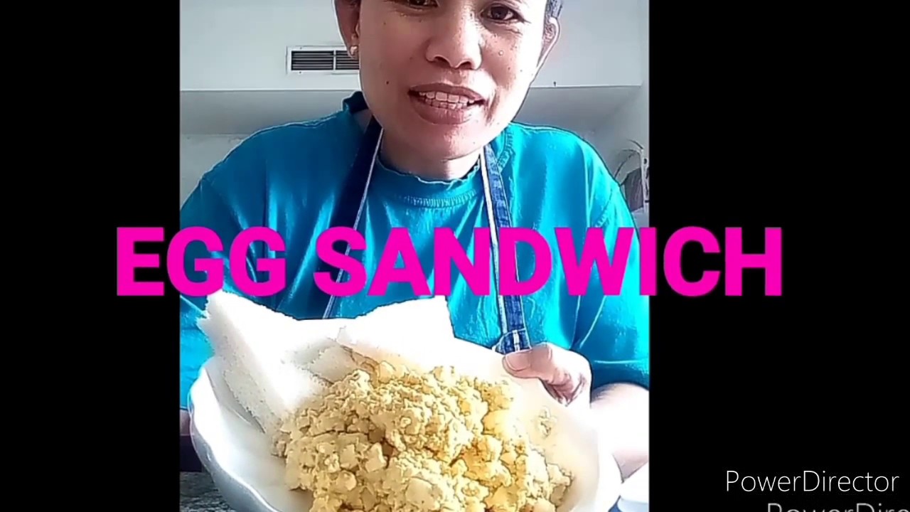HOW I MAKE EGG SANDWICH/SIMPLE AND EASY - YouTube