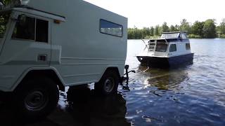 Laplander+båt sjösättning by Volvo Laplander Camper 3,369 views 4 years ago 1 minute, 57 seconds