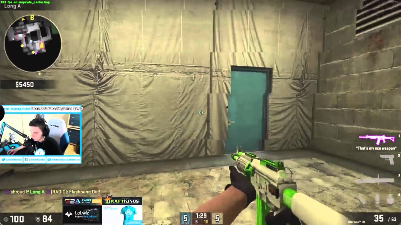 cs go hacks CS:GO - Shroud INSANE Double Wallbang On Stream [FPL]