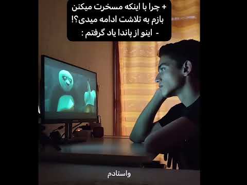 چرا تلاش می کنی پاندای کونگ فو کار