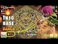 Th10 Popular War Base With Barch Army? Super Easy Fun Attack - Coc Warriors