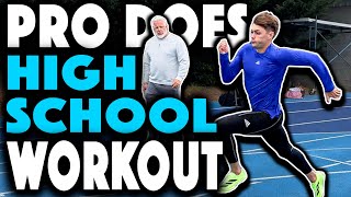 Celebrity World Class Hurdler Does A High School Workout ft. Trey Cunningham Profile