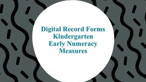aimsweb Plus   Administration K  Early Numeracy