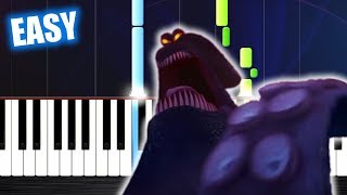 Kraken Song - Hotel Transylvania 3 - EASY Piano Tutorial by PlutaX chords