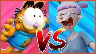 Garfield Vs Grandma Nick All Stars Brawl 2