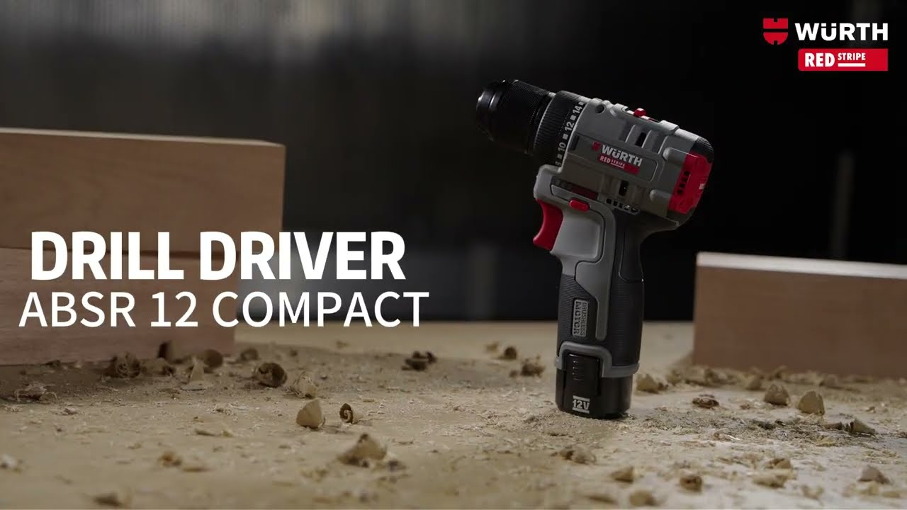 Würth RedStripe | Cordless Drill Driver ABSR 12 COMPACT