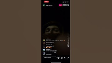 BabyTron *UNRELEASED* on IG live 🏆