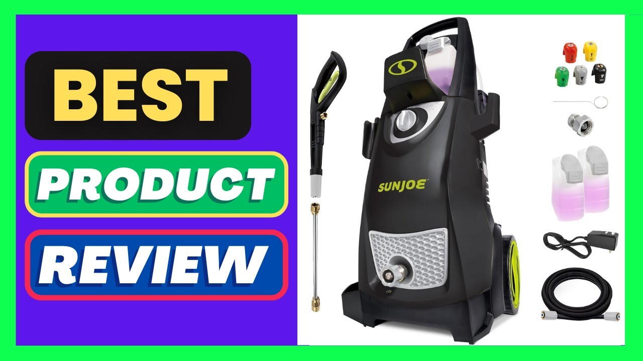 Sun Joe Electric Pressure Power Washer, Heavy-Duty 2500 Max