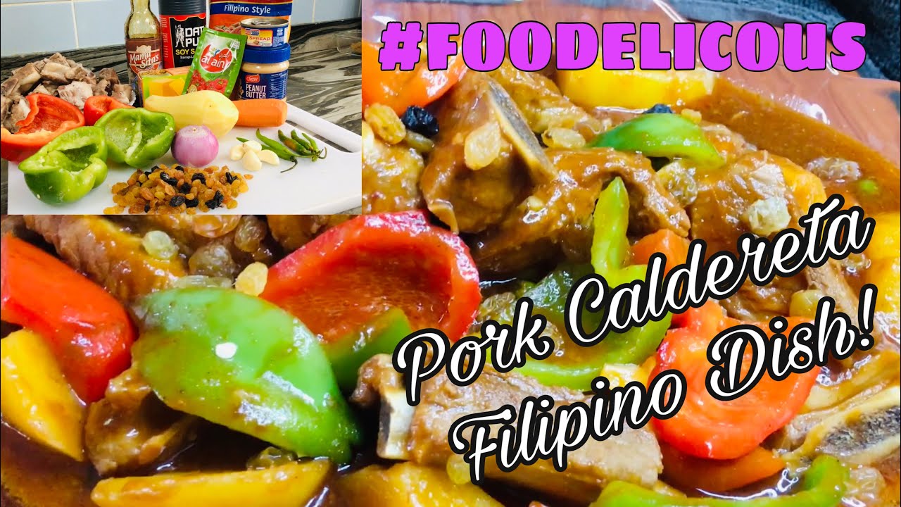 HOW TO COOK PORK RIBS CALDERETA l SPECIAL PORK CALDERETA l FILIPINO