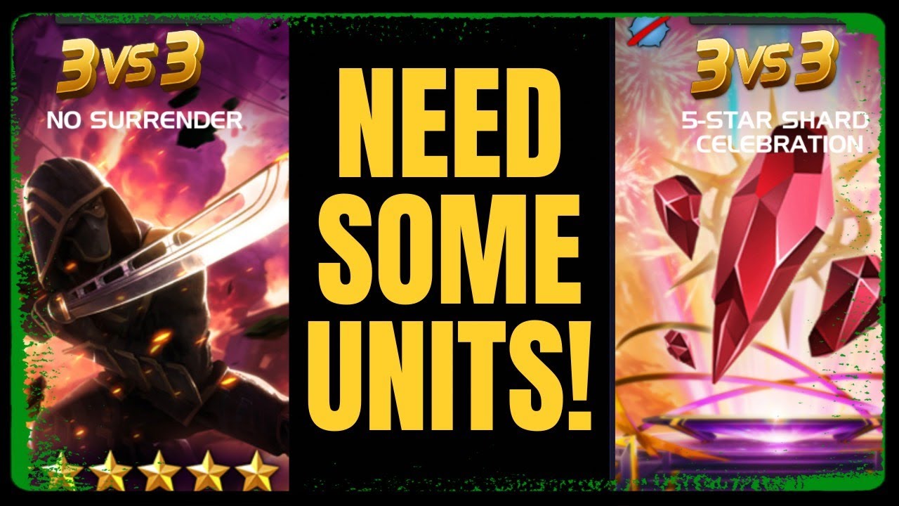 Time To Grab Those Units! Marvel Contest Of Champions!