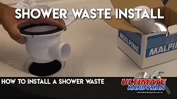Can a bath and shower share the same waste?