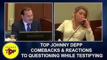 Top Johnny Depp Comebacks & Reactions to Questioning While Testifying