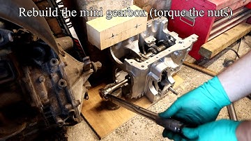 Classic mini gearbox rebuild.